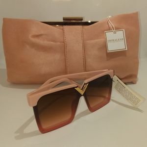 Shiraleah Vivi Clutch Blush
